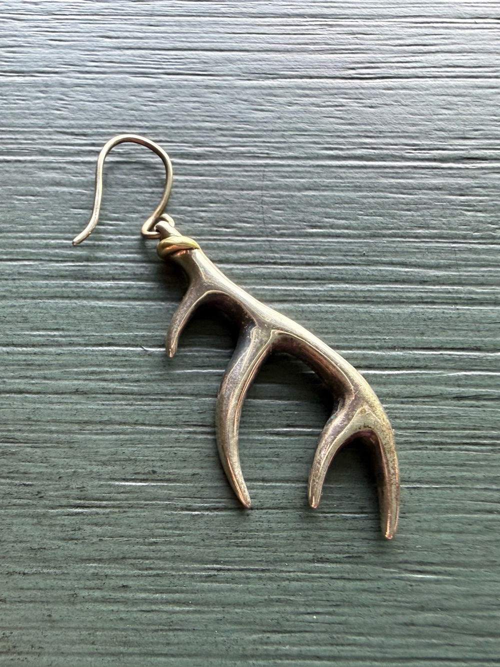 Elizabeth and James Antler Earring *Single* Sterling Silver